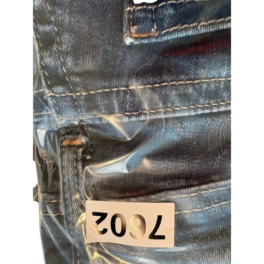 Silver Jeans Co. Suki Skinny Womens 16x31 Blue Denim Curvy Fit Mid Rise Western